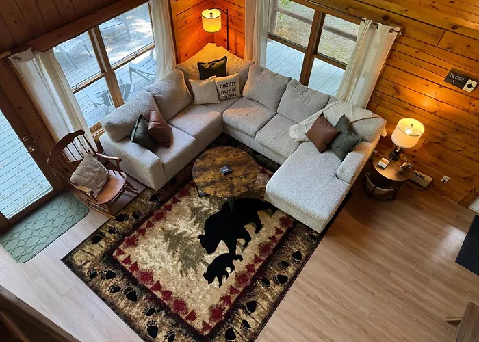 Outta Range Outta Range, A Cozy Log Home Retreat
